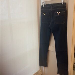 Valentino Women's Dark Blue Skinny Jeans
